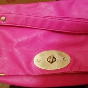Pink Clutch/Wristlet